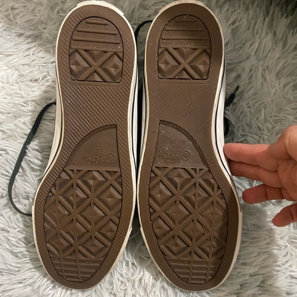 Chuck Taylor All * Grey Converse Rubber Casino Hi-Top Sneaker Mens 11 - 153966C - Picture 8 of 8